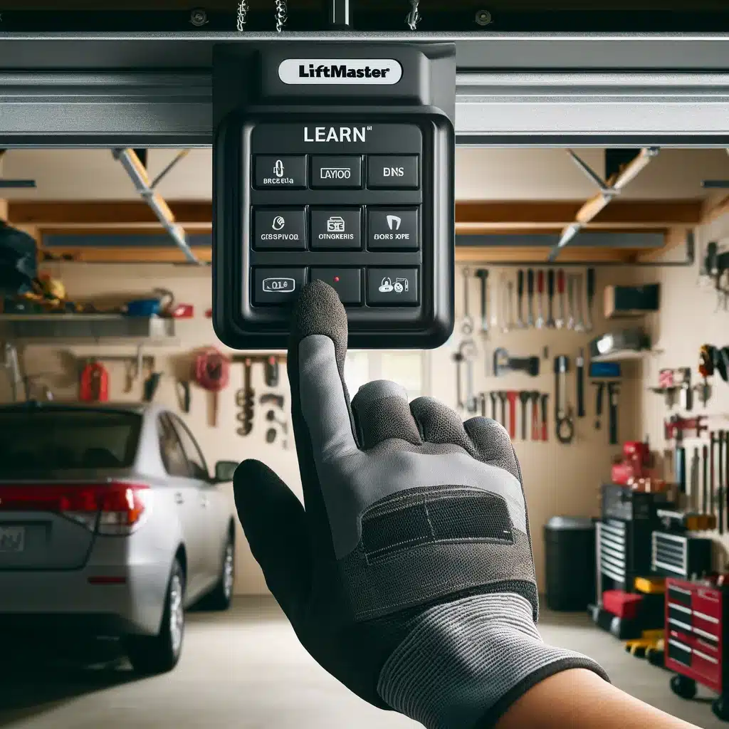 lift master garage door opener remote