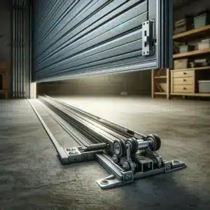 garage door stops when opening