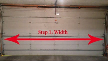 Garage Door Width